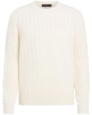 Oscar Jacobson Round-Neck Knitwear - Blanc