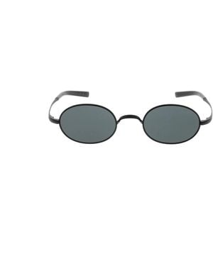 Saint Laurent Accessoires ,Zwart ,Zonnebril - Blauw