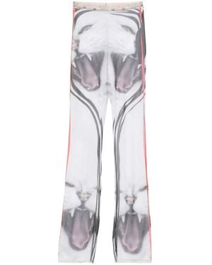 OTTOLINGER Straight Trousers - Grijs