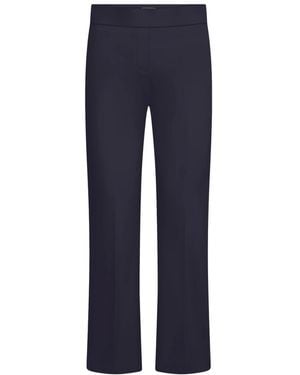 Seductive Straight Trousers - Azul
