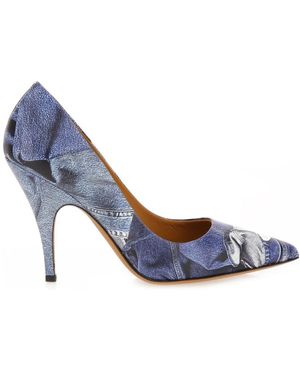 Moschino Court Shoes - Blue