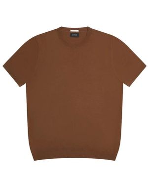 AT.P.CO Round-Neck Knitwear - Marrón
