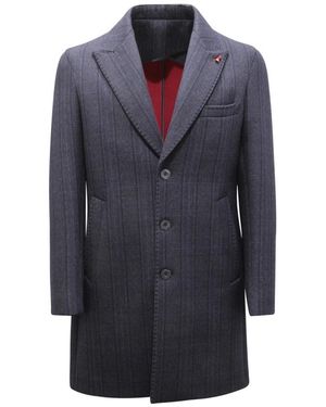MULISH Single-Breasted Coats - Blue