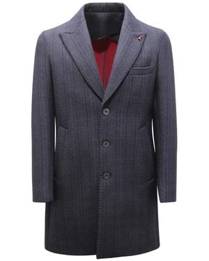 MULISH Single-Breasted Coats - Blue