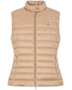 Moncler Vests - Natural