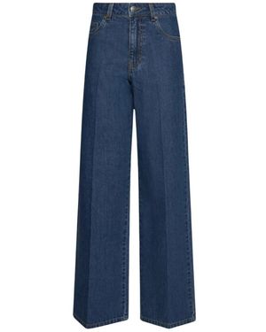 John Richmond Emanik Wide Jeans - Blauw