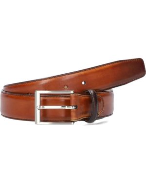 Magnanni Elegante Cognac Leren Riem - Bruin