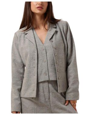Modström Jassen ,Grijs ,Chique Gilet Kieramd Vest