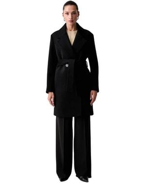ARMANI EXCHANGE Belted Coats - Zwart