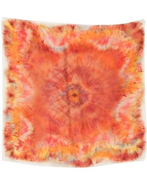 Zimmermann Printed Silk Square 55 - Orange