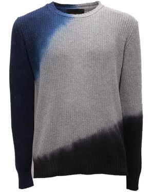 Officina 36 Round-Neck Knitwear - Grey