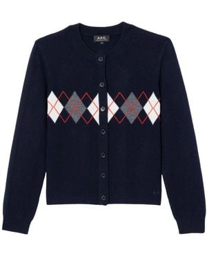 A.P.C. Cardigans - Blu