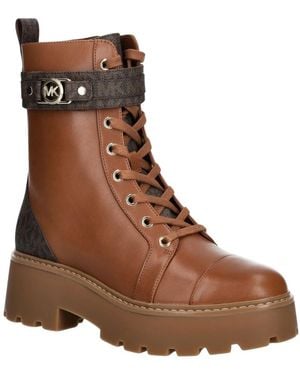 Michael Kors Mandy Enkellaarsjes - Bruin
