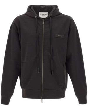 Iceberg Zip-Throughs - Negro