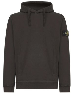 Stone Island Hoodies - Gris
