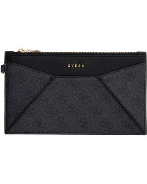 Guess Tassen ,Zwart ,Leer Crossbody Bag