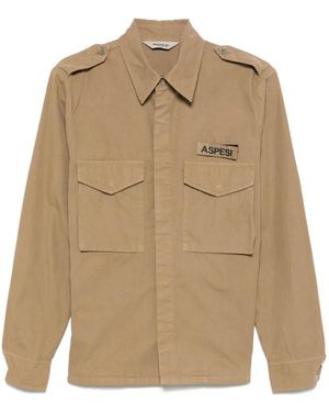Aspesi Stijlvolle Buitenkledingcollectie - Naturel