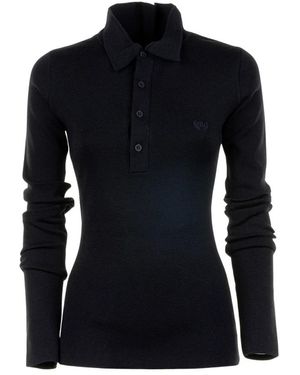 Balenciaga Polo Shirts - Black