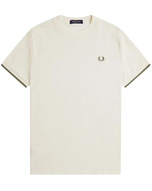 Fred Perry T-Shirts - White