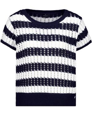 Monari Pullover Korte Mouw 410893 - Blauw