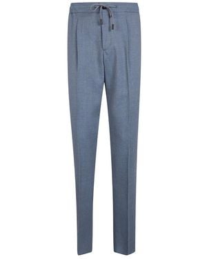 Incotex Broeken ,Blauw ,Chinos