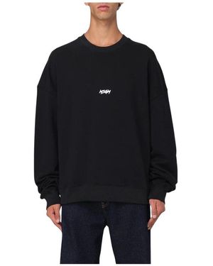 MSGM Schwarzer Crew Neck Sweatshirt