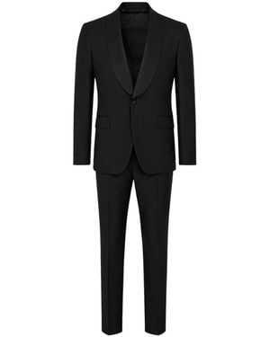 Franzese Collection Single Breasted Suits - Noir
