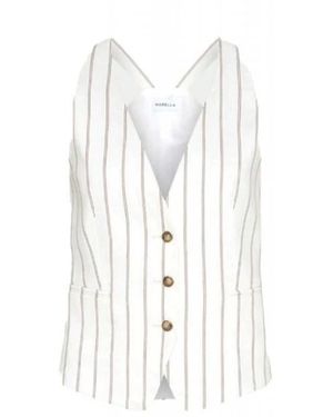 Marella Waistcoats - White
