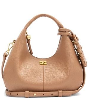 Ganni Handbags - Marrone