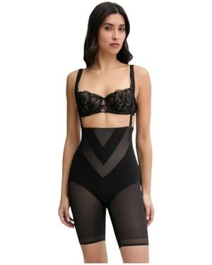 Chantelle Ondergoed ,Zwart ,Katoen Glam Shaping Shapewear Panty
