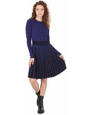 HUGO Knitted Dresses - Blue