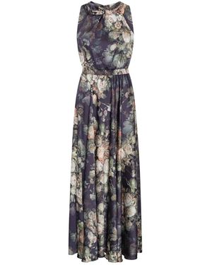 Karmamia Maxi Jurken - Blauw