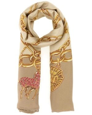 Burberry Silk Scarves - Metallic