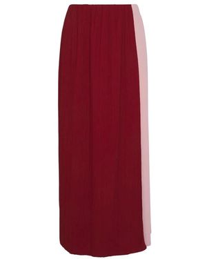Max Mara Rokken ,Rood ,Kārtaini Midi Svārki