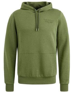 PME LEGEND Kapuzen dry terry sweatshirt - Grün
