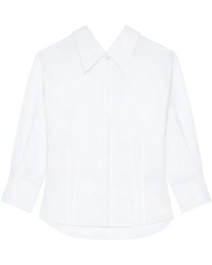 Givenchy Overhemden ,Wit ,Katoen Slashed Shirt
