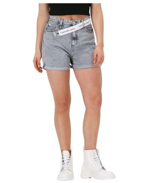 Calvin Klein Mom Denim Shorts - Blau