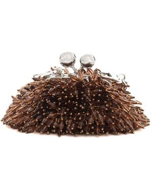 Weekend by Maxmara Clutches - Brown