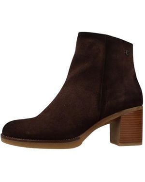 Porronet Heeled Boots - Marron