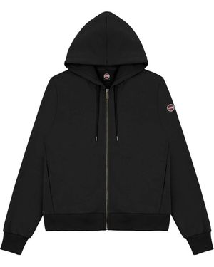 Colmar Hoodie Met Volledige Rits - Zwart