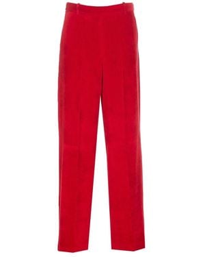 Circolo 1901 Straight Trousers - Rouge