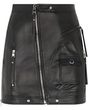 RED Valentino Leather Skirts - Black