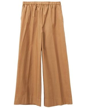 ROSSO35 Wide Trousers - Marrone