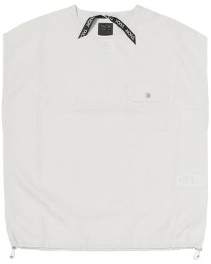 Taion Sleeveless Tops - White