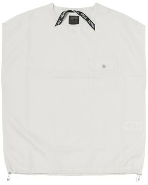 Taion Sleeveless Tops - White