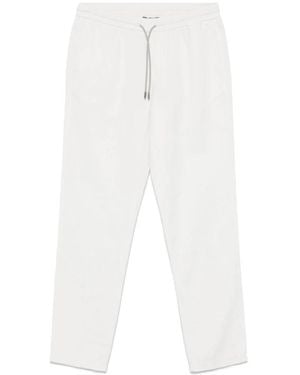 Sease Slim-Fit Trousers - Blanco