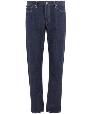 Edwin Jeans ,Blauw ,Katoen Regular Tapered Jeans