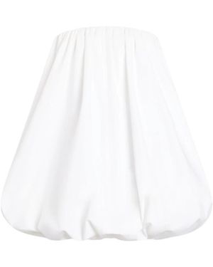 Patou Bustier Mini Jurk - Wit