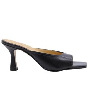 CTWLK Heeled Mules - Bleu