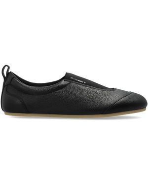 Jil Sander Schoenen ,Zwart ,Leer Etage Sneakers